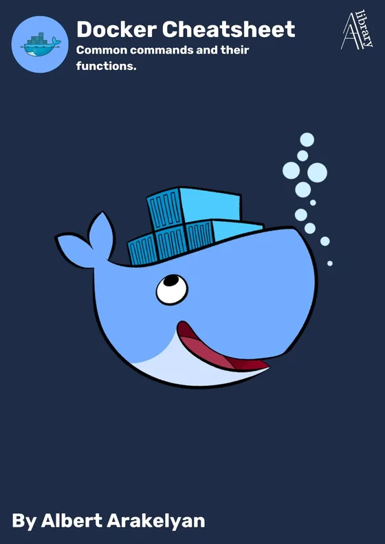 Docker Cheatsheet cover